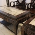 Bộ Bàn Ghế Gỗ Trắc Đục Tam Sư - 6 Món . 