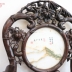 Trúc Kép 9 Món Bàn Tròn 1m20 Gỗ Gụ Ta . 
