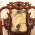 Bộ Bàn Ghế Gỗ Cẩm Lai Vách Tàu 7 Món .