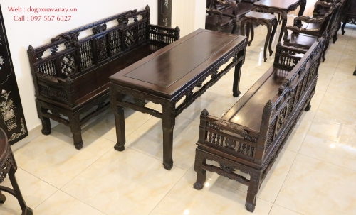 Trường Kỷ Huế Song Tiện - Bàn Dài .