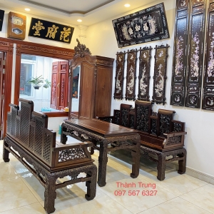 Trường Kỷ Huế Tựa Ngũ Sơn Vai Lật 