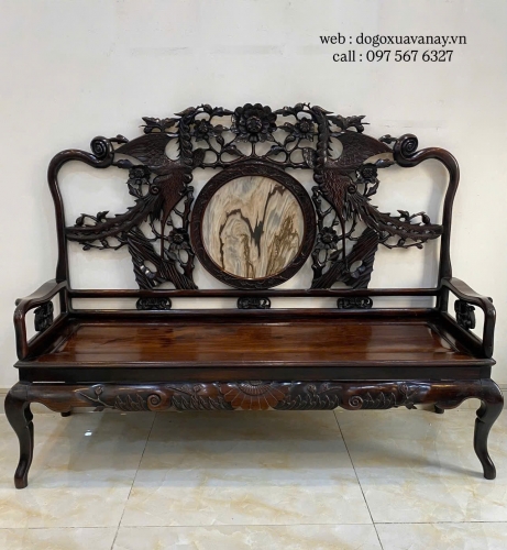 Phương Kỷ Tàu gỗ Trắc đồ Cổ trên 100 năm