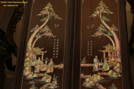 Tranh Khảm Ốc - Cầm Kì Thi Họa 