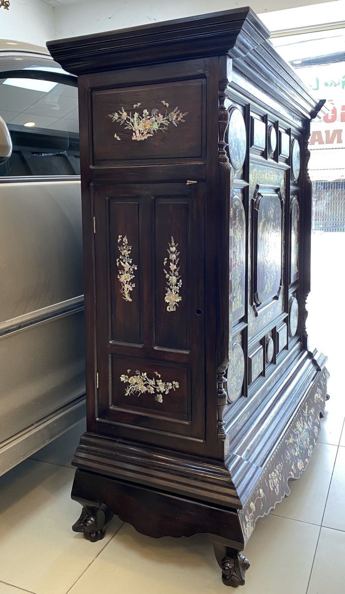 mẫu tủ thờ khảm ốc đẹp