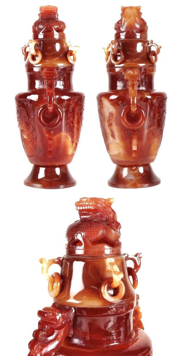 Đỉnh mã não cổ của trung quốc