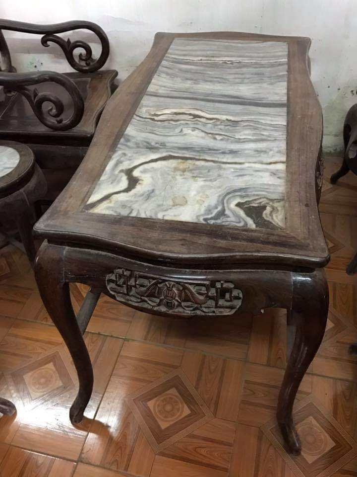 Bộ guột tàu cổ 100 năm gỗ trắc
