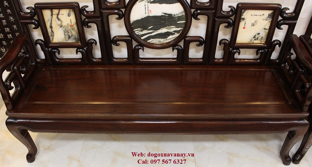 bộ ghế móc gỗ gụ ta ở hà nội