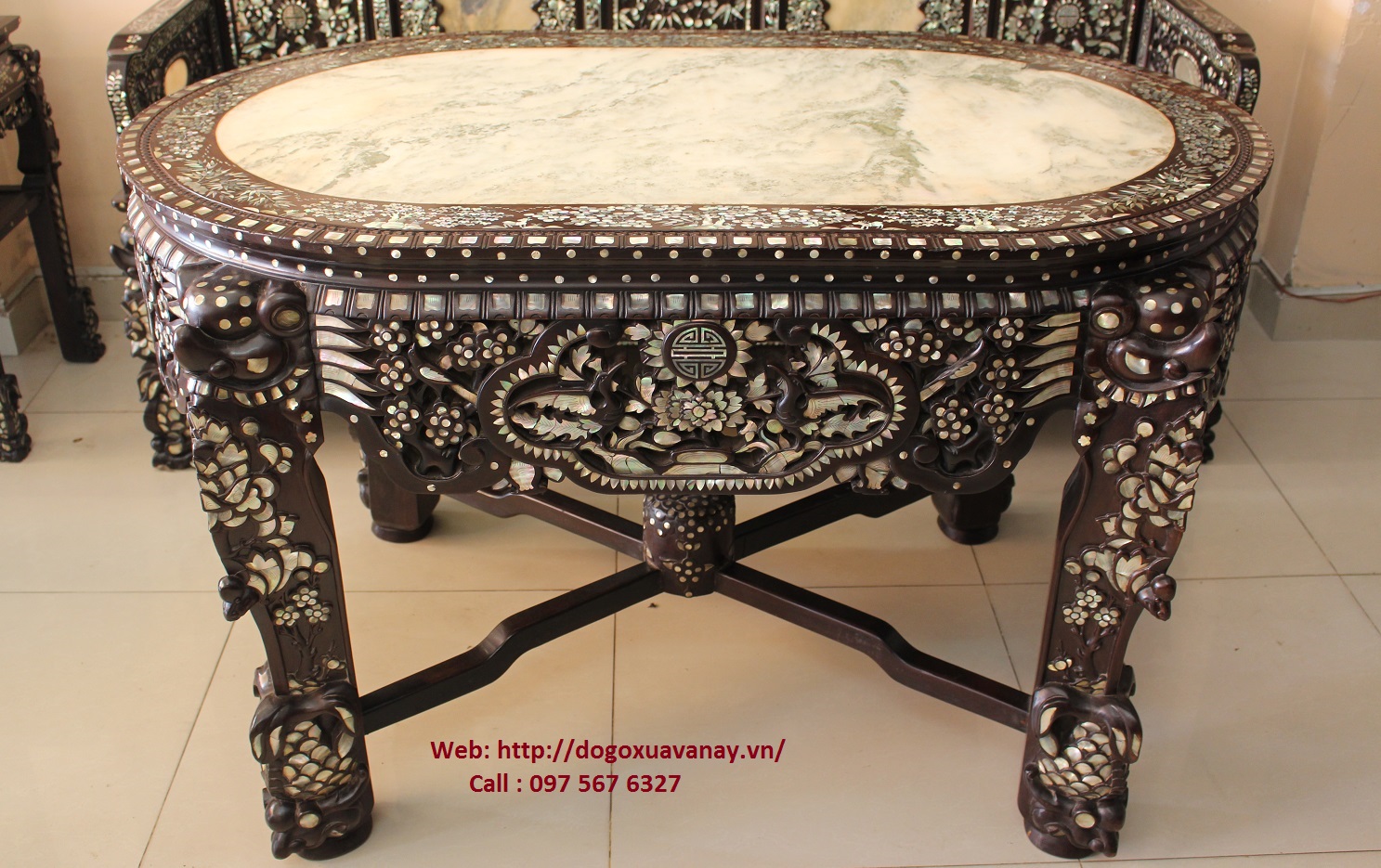 bàn ghế cổ gỗ sưa