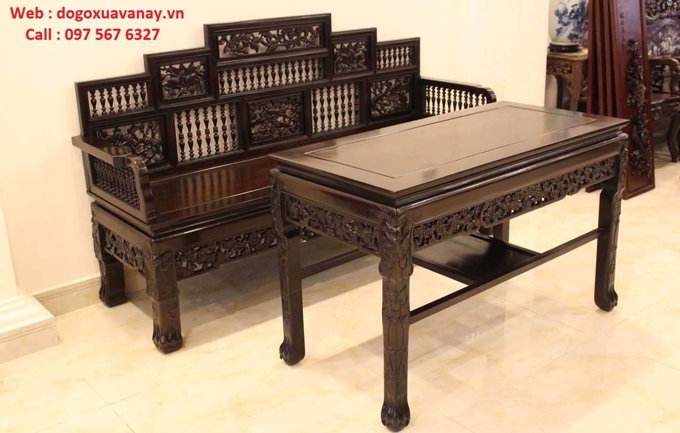 trường kỷ song tiện cổ xịn