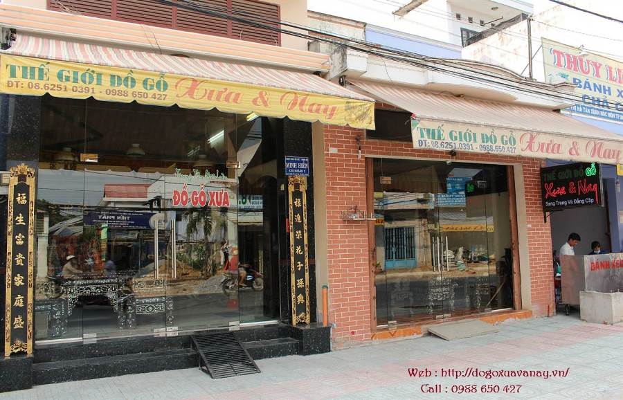 của hàng đồ cổ tại sài gòn