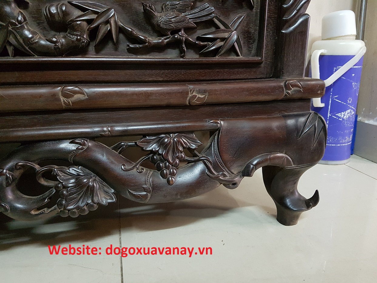 tủ rượu gỗ trắc
