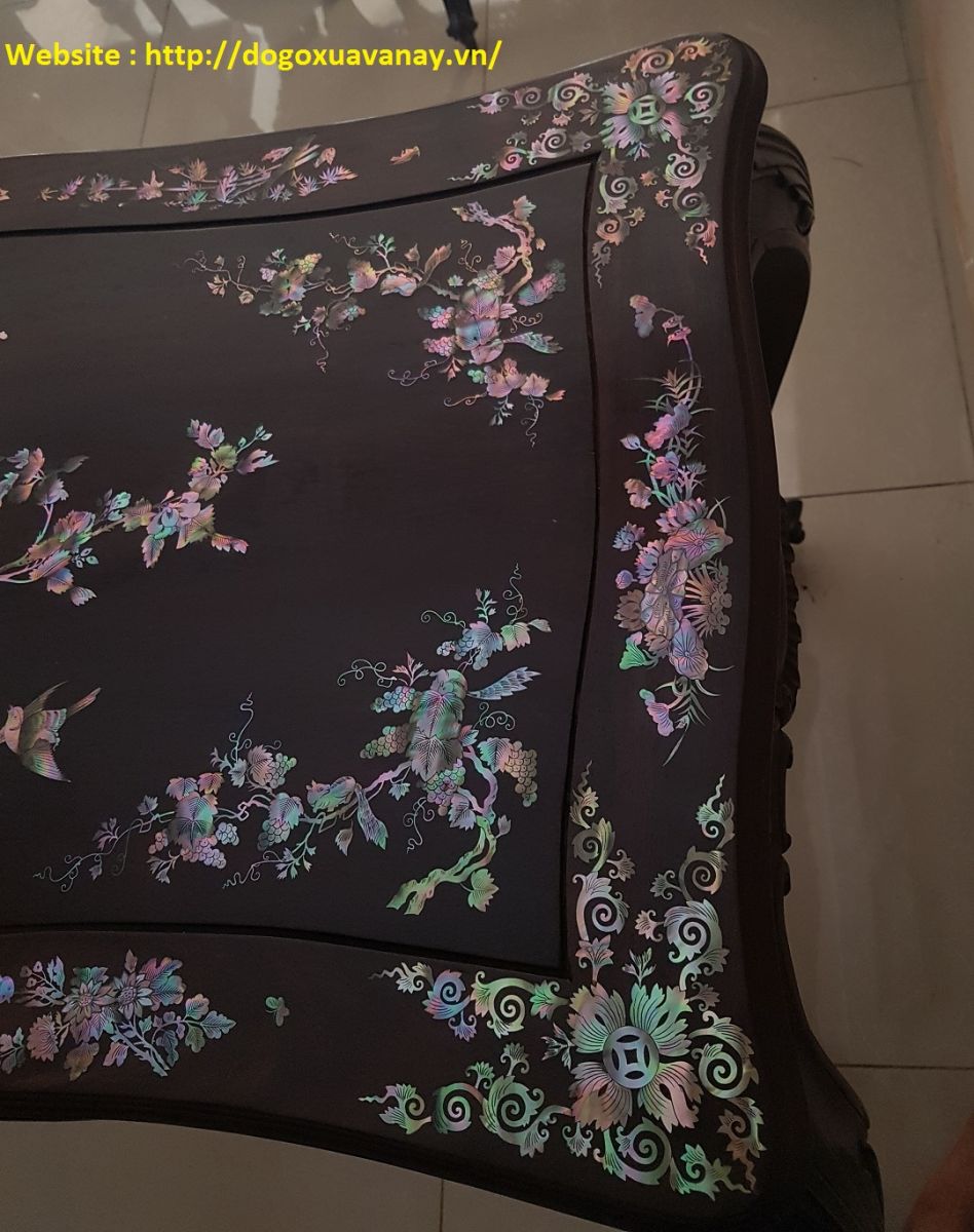 đồ cổ cẩn ốc đẹp.